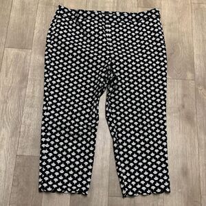 Womens Talbots Chatham Hem Crop Scallop Pants‎